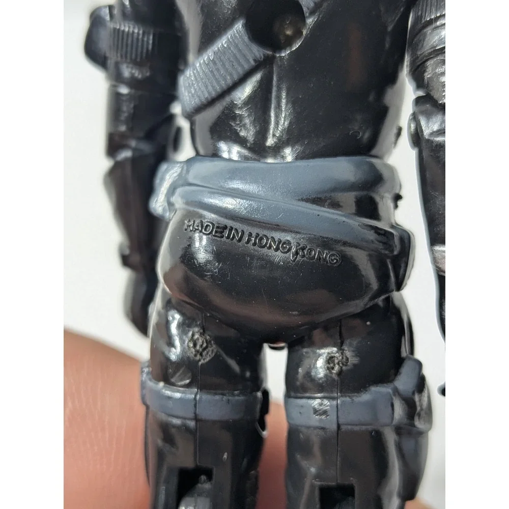 Vintage 1982 Snake Eyes Straight Arm G.I. GI Joe v1 Figure 3.75  New O Ring Mint